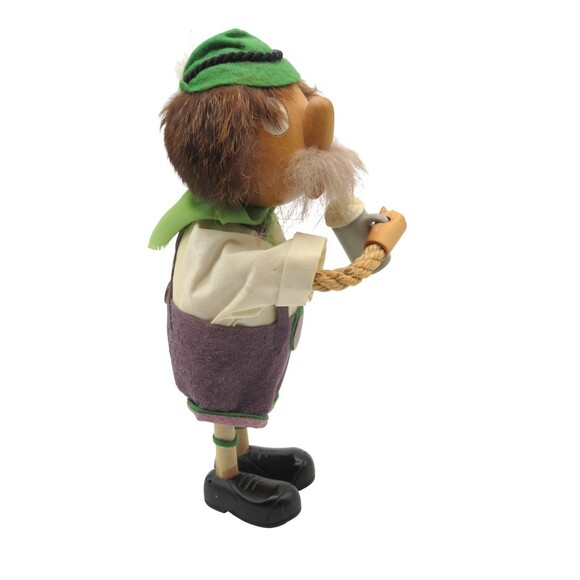 Vintage Casagrande Casy Boys Ges Gesch Wood Carved Figure with HB Beer Stein - Picture 3 of 6